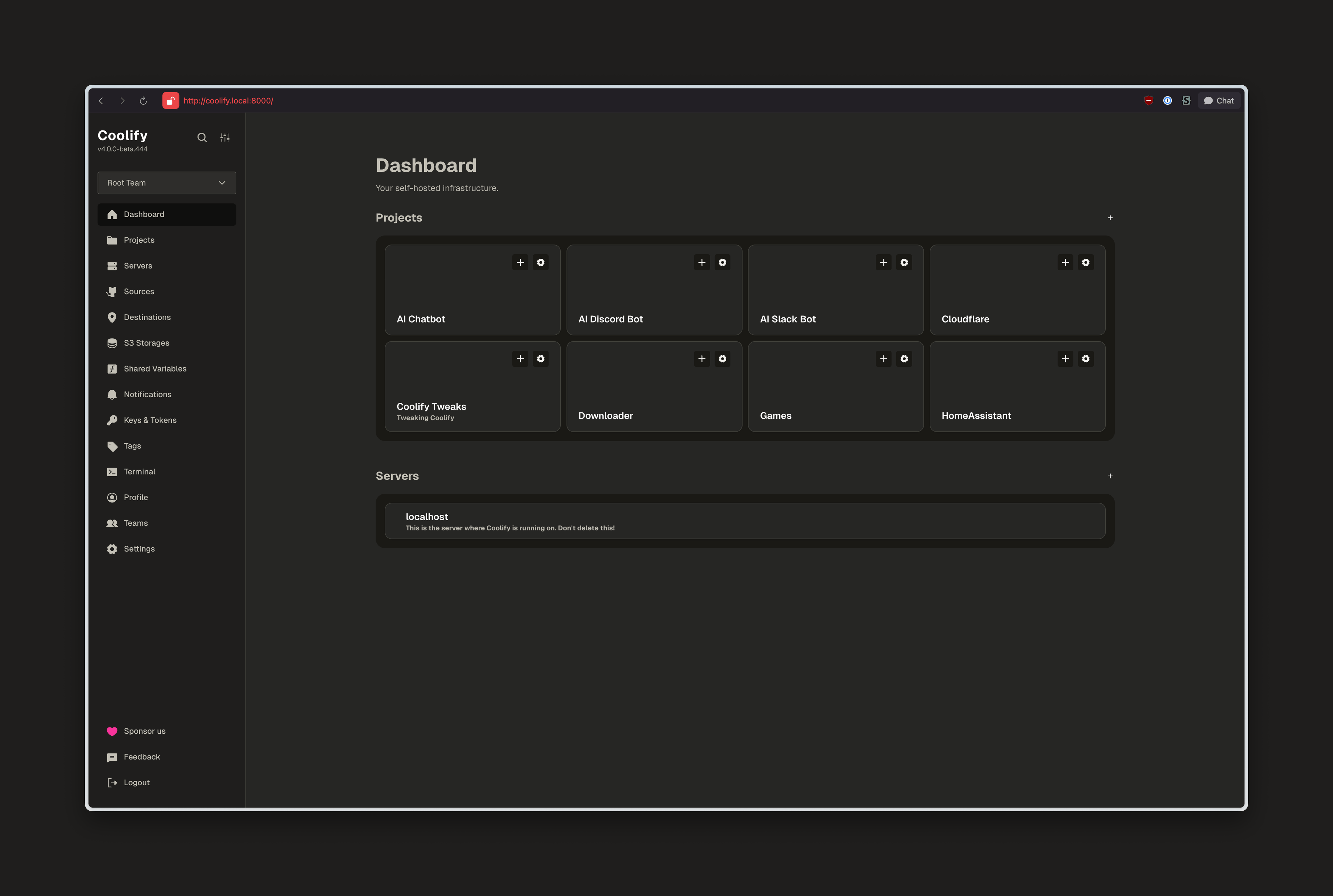 Coolify Tweaks - Custom themes