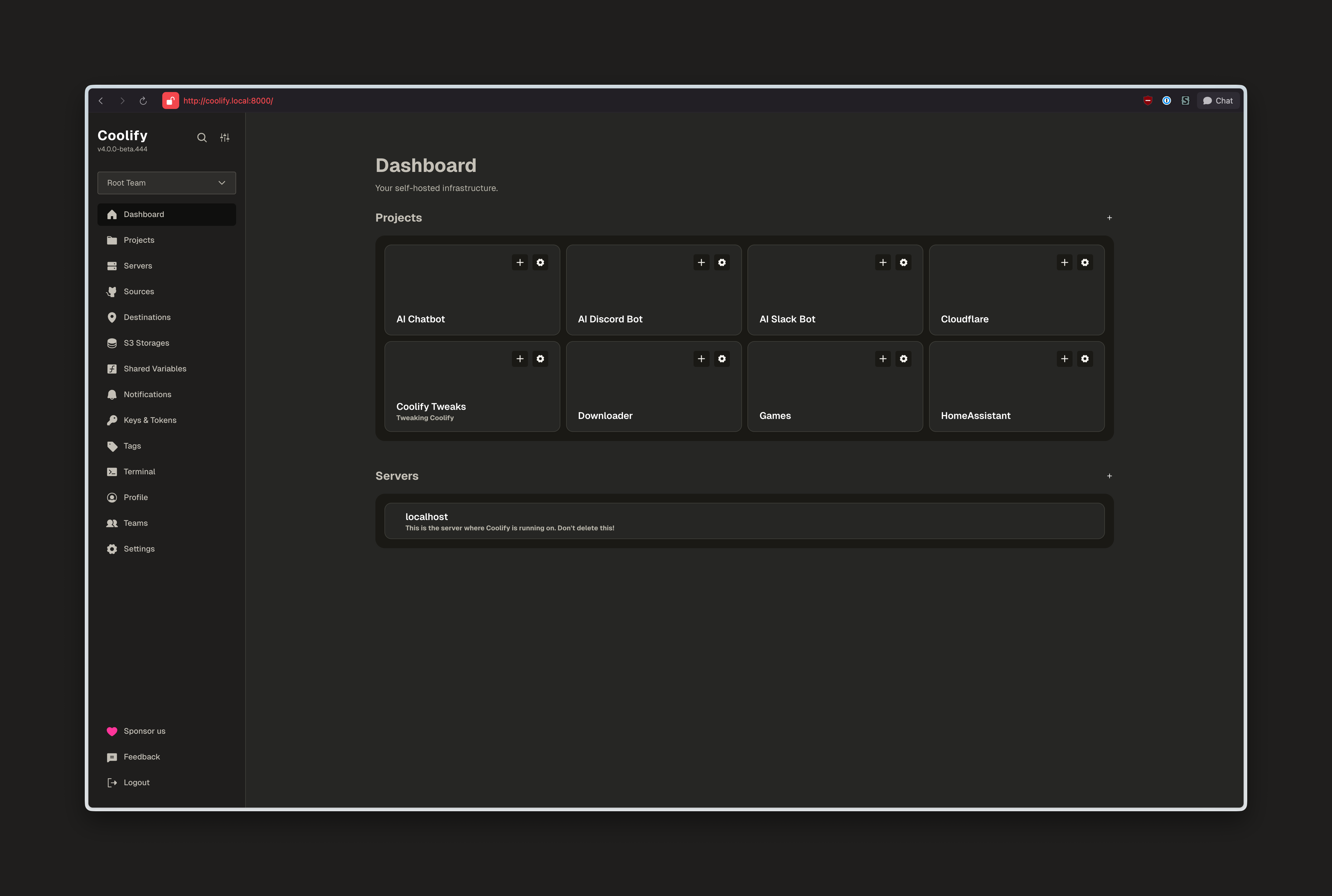 Coolify Tweaks - Custom themes
